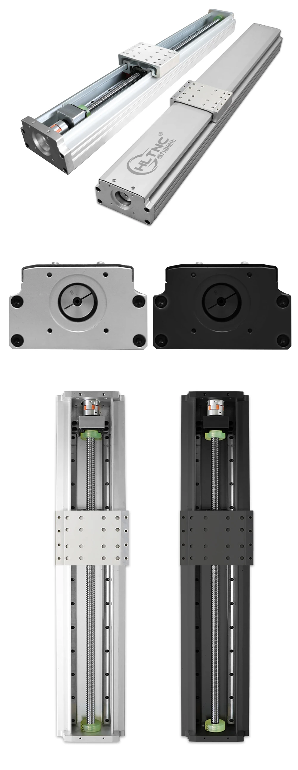 120mm Effective Stroke 150-1200mm SFS1610 Semi-enclosed Linear Module Actuators Motorized Sliding Table for Nema 24