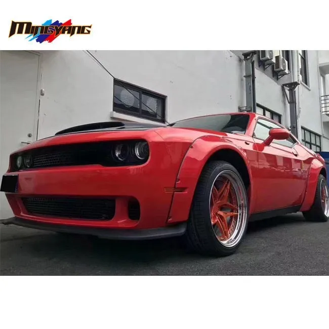 

Fiber glass Material LB design body kit car bumper for Dodge challenger 2015+