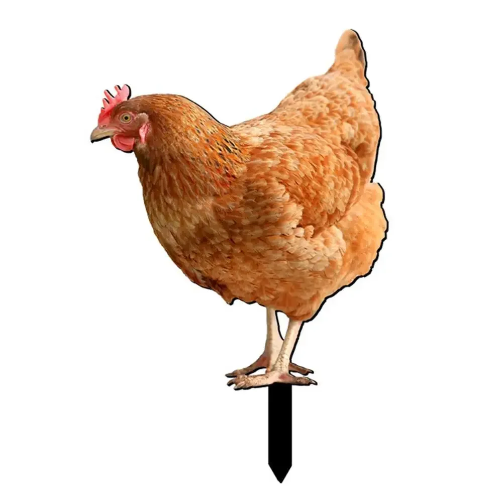 Easy Installation Yard Decor Decor As Shown Chicken Yard Decor Robust Material Vibrant Appearance Visual Appeal