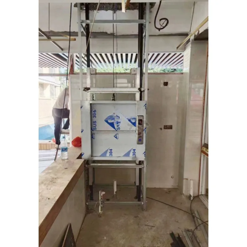 Intelligent small hotel restaurant food delivery elevator lift