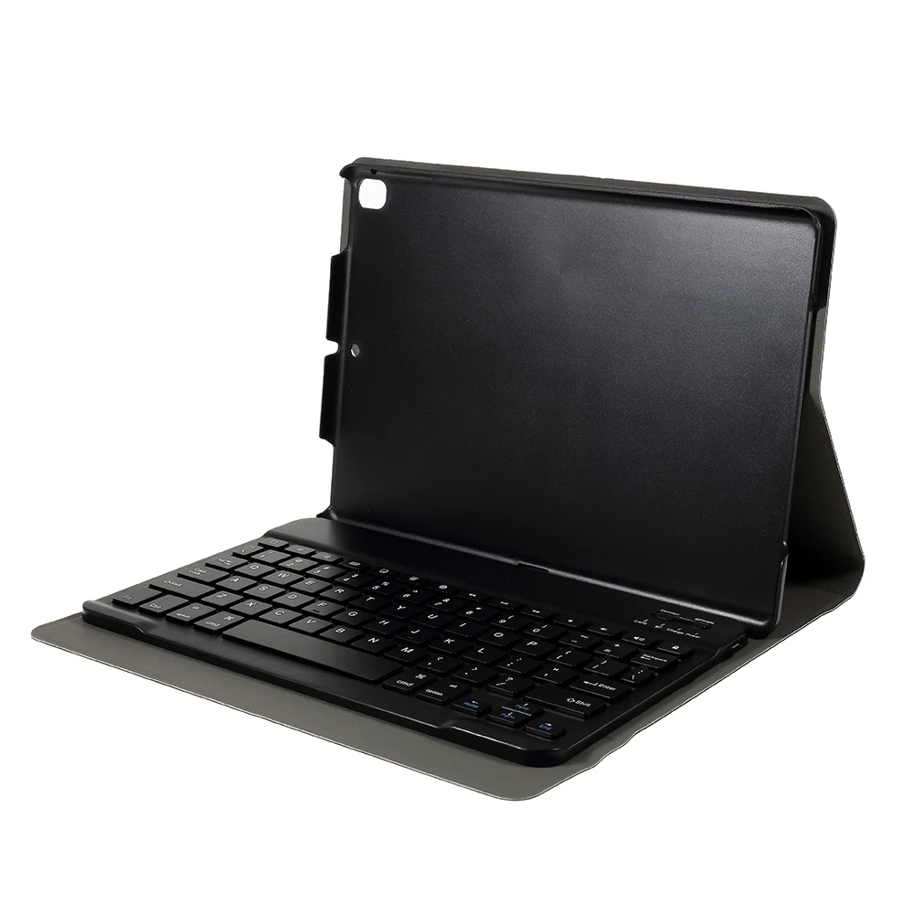 Coque de support en cuir pour clavier sans fil Bluetooth 2 en 1, pour iPad 10.2 (2021)/(2020)/(2019)/Air 10.5 pouces (2019)/Pro 10