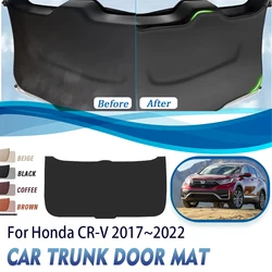 Car Trunk Door Covers For Honda CR-V CRV CR V Breeze  2017 2018 2019 2020 2021 2022 Anti-dirty Mat Tailgate Pad Auto Acesssories