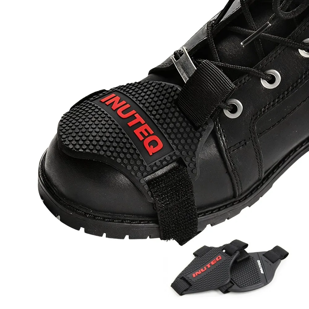 

Anti-Slip Motorcycle Pad Gear Shoe Cover Adjustable Belt Durable Boot Protector Cycling Riding Motor Accessories for Man Woman
