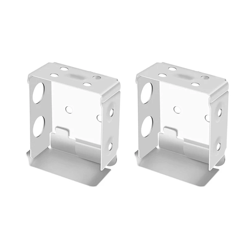 2/4x/Set 5cm Box Mounting brackets Practical Blind Brackets Easy to Use Window blind Headrail brackets for Kitchen