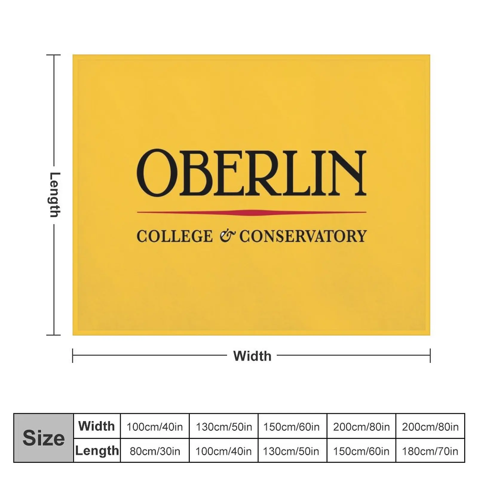 The Oberlin Throw Blanket Summer warm winter Blankets