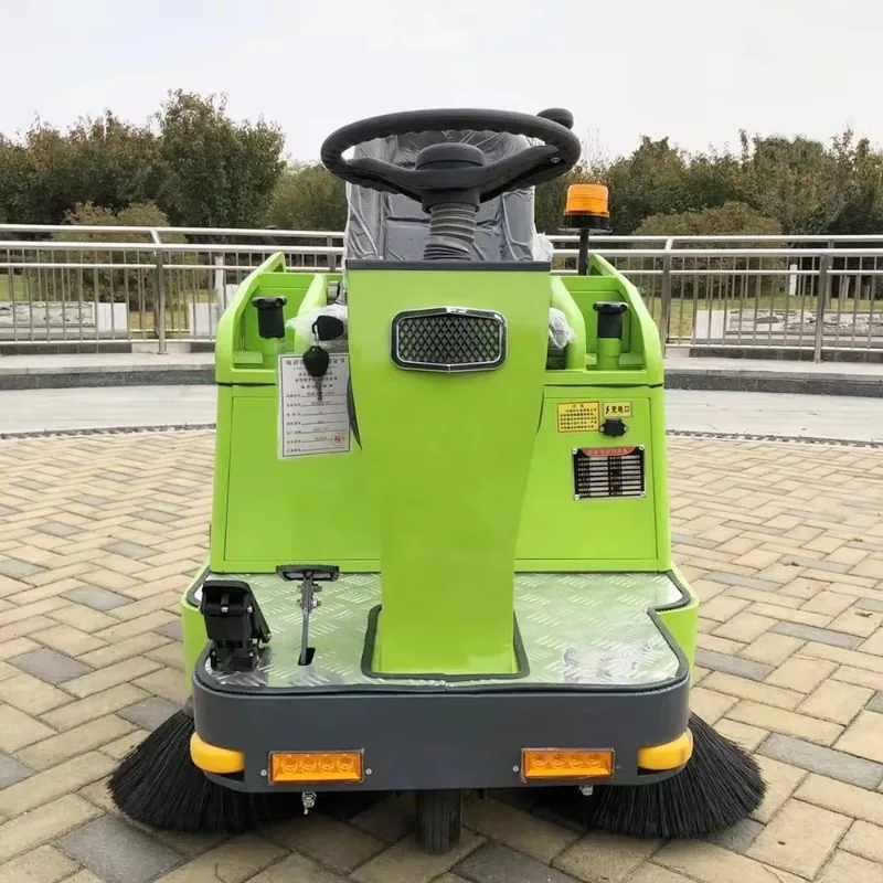 Road Sweeper Truck Electric Floor Street Sweepering Cleaner Outdoor Floor Sweeper Industrial Ride on Warehouse Sweeper Machine