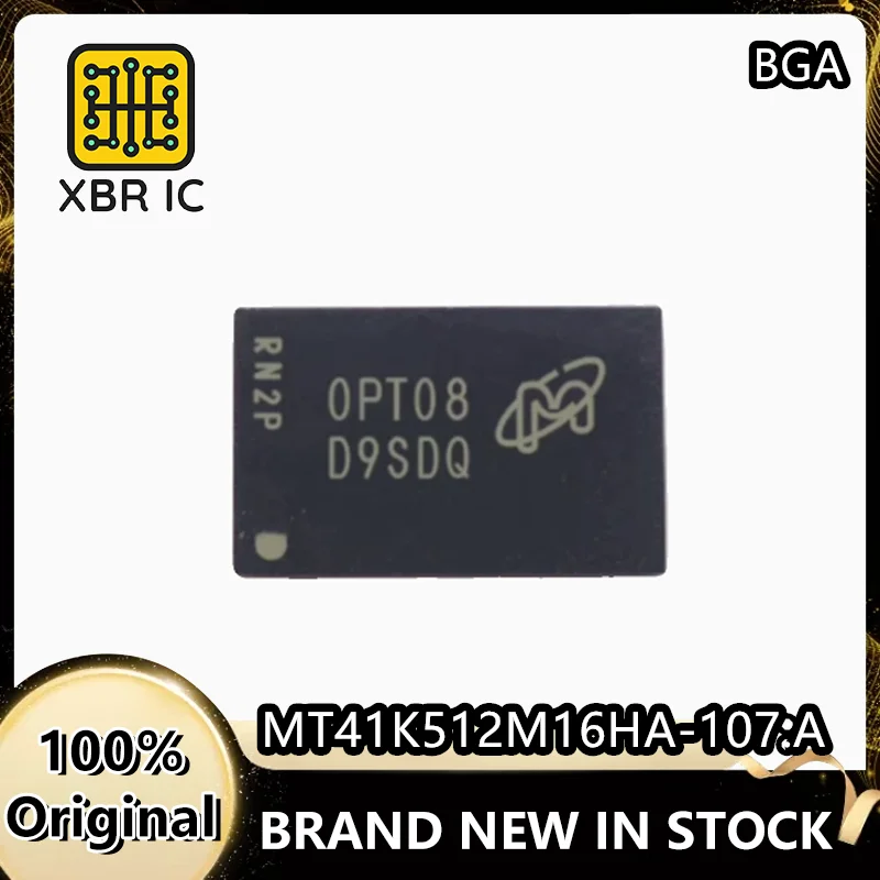 (2/10 Pieces) MT41K512M16HA-107: A Silk Screen D9SDQ Memory Chip IC BGA-96 New Original Authentic Spot Fast Delivery