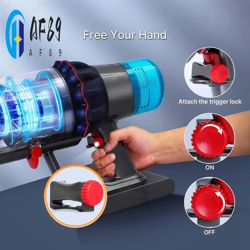 

AF89-гибкая насадка для удлинительного шланга для серий Dyson Vaccum V7 V8 V10 V12 V15 и V6 DC — включая блокирующий триггер, адаптер