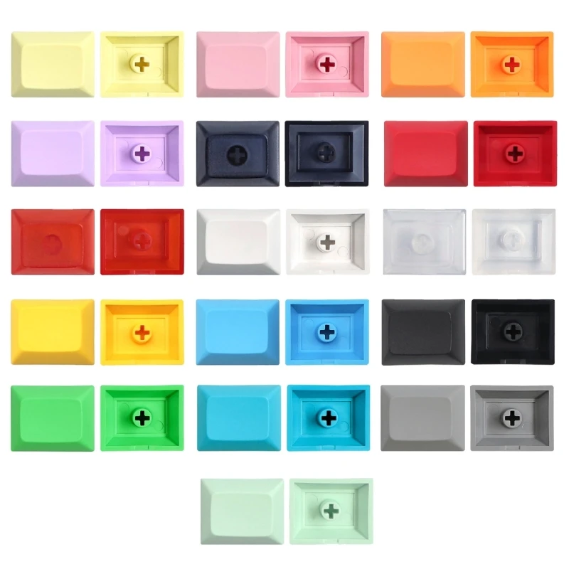 10 pezzi PBT Blank Keycap DSA 1.25U Gaming Keycap Tastiera con pulsanti chiave fai-da-te