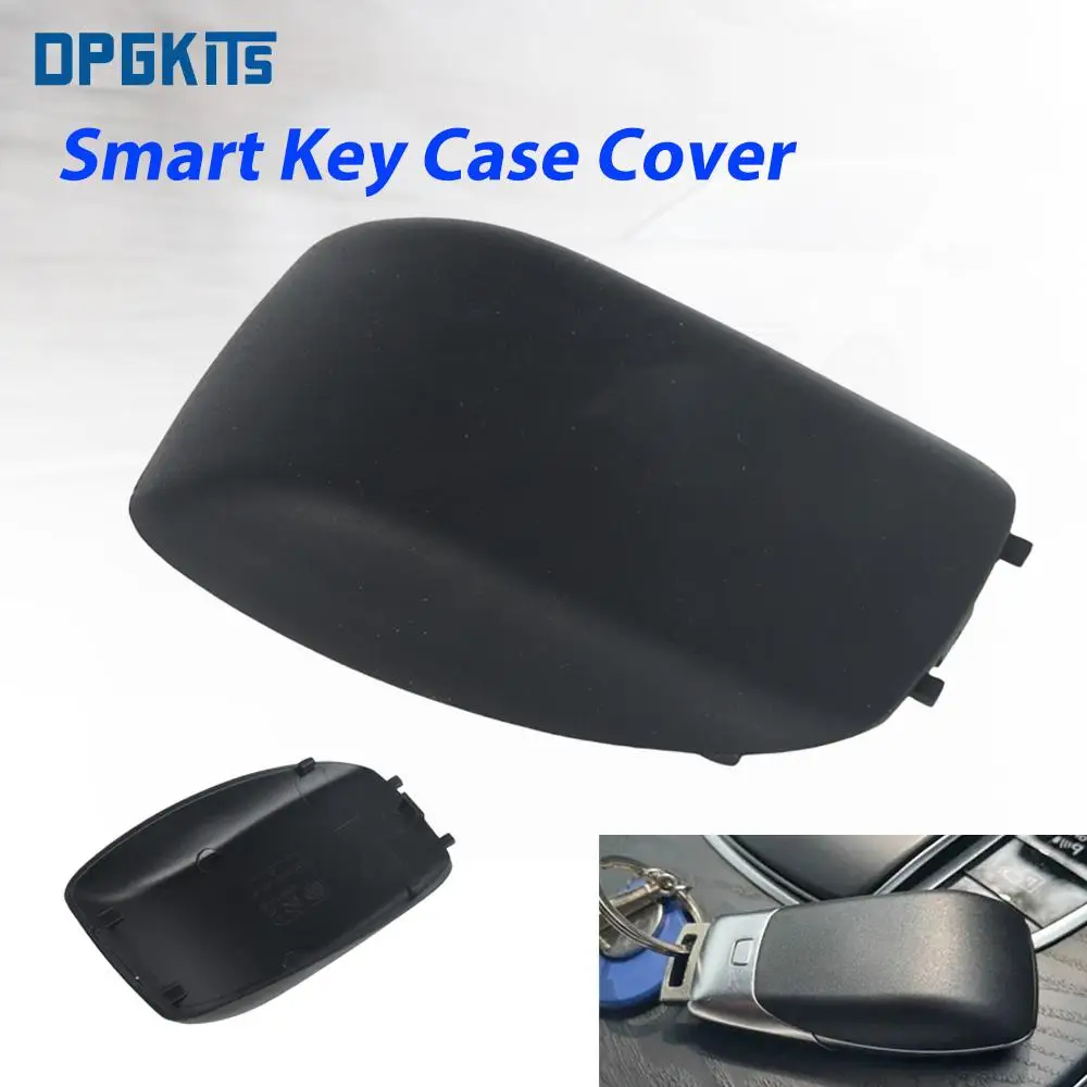 1PC Auto Smart Key Case Cover Rear Cover Matte Black For Mercedes Benz A B C Class GLA GLS W177 W247 H247