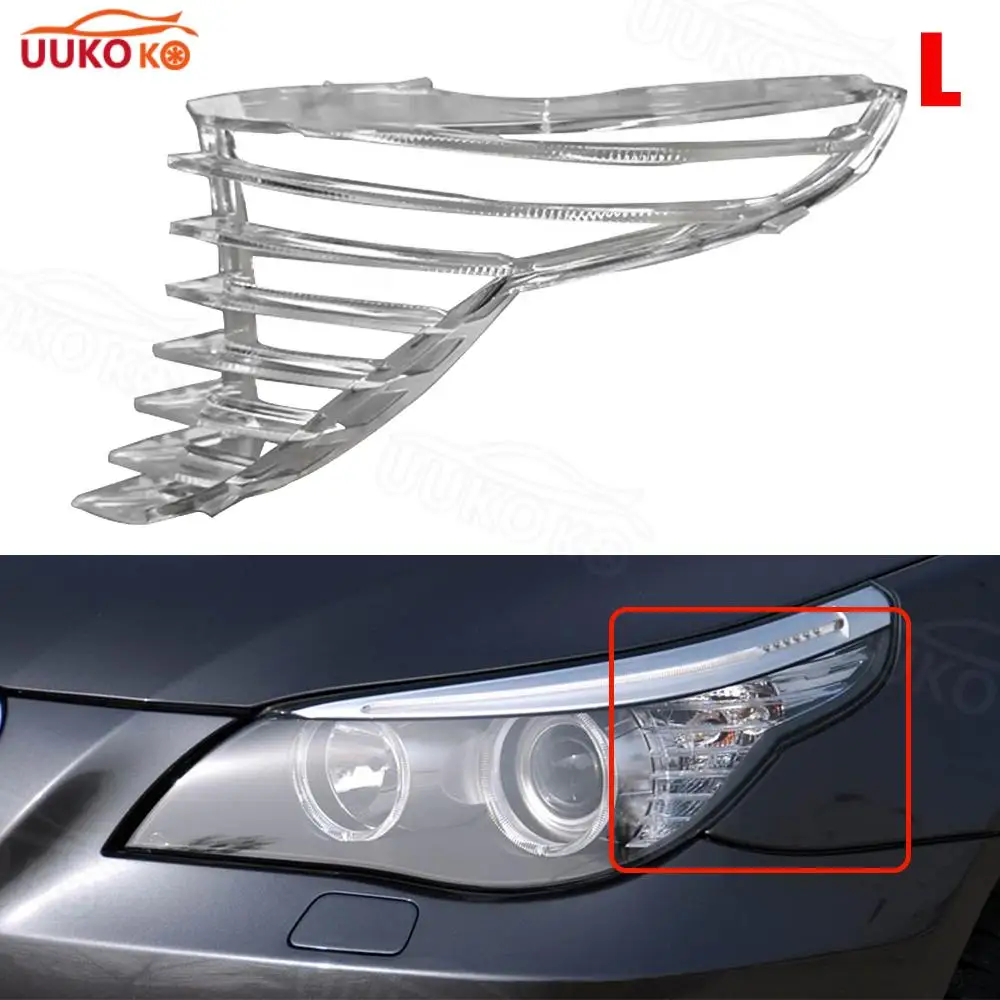 Fit For BMW E60 LED 2008-2010 Headlight Turn Signal Lamp Shell Turn Lamp Shade Auto Replacement Parts Car Accessories