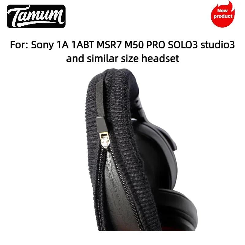 

TAMUM Replacement Headband Cover For Sony 1A 1ABT MSR7 M50 PRO SOLO3 studio3 Headphones Protective Headband Case