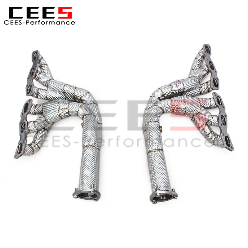 

CEES Equal Length Manifold Header for Aston Martin Vanquish V12 6.0L 2012-2016 Heat Shield Stainless Steel Exhaust System