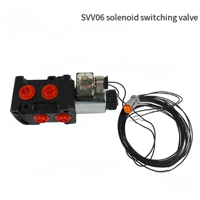 24V 12V Solenoid Diverter Hydraulic Multiple Directional Control SVV06