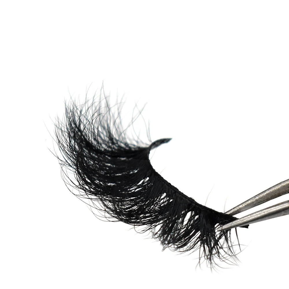 FOXESJI Make-up-Wimpern, 3D-Nerzwimpern, flauschige, weiche, natürliche Wimpernverlängerung, wiederverwendbare Wimpernband, künstliche Wimpern, Nerzwimpern. – Detail 4