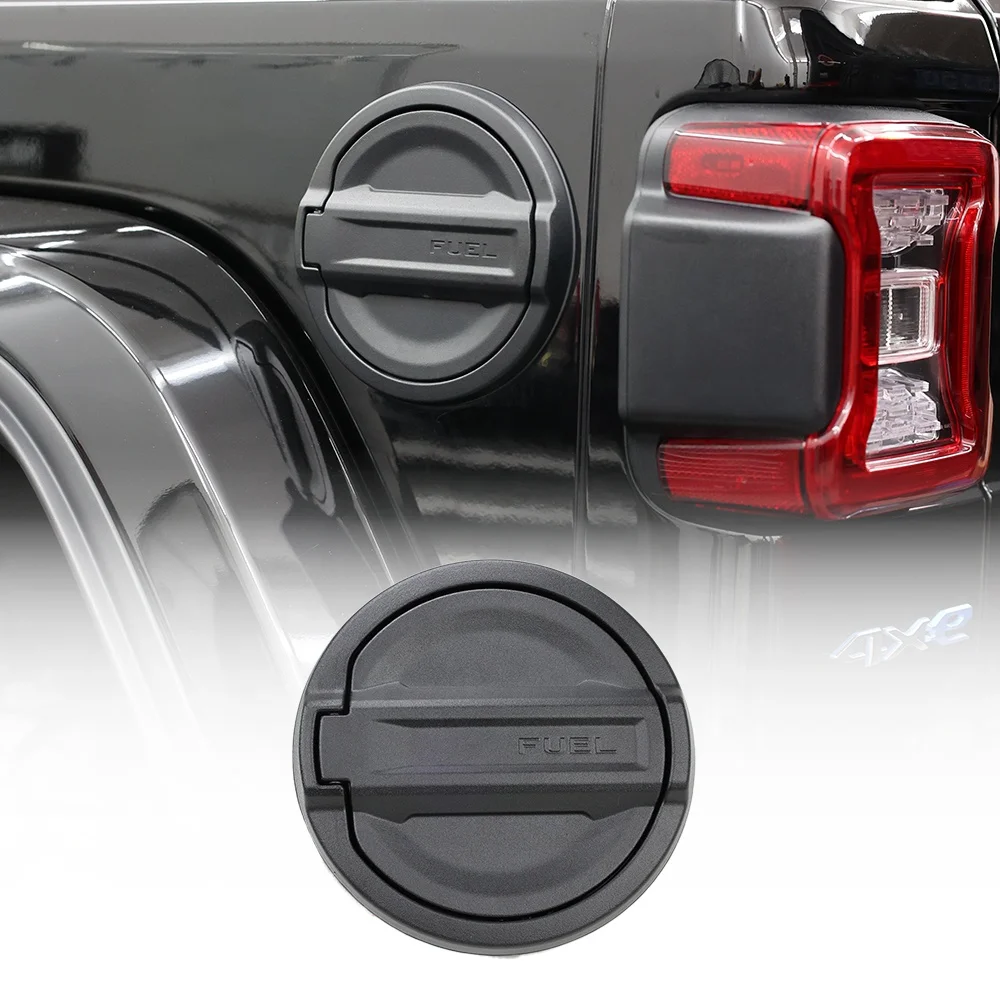 

Electrical Remote Fuel Tank Cover Fuel Filter Door Cover Trim Gas Cover Locking 18-23 for Jeep Wrangler JL offroad 4x4