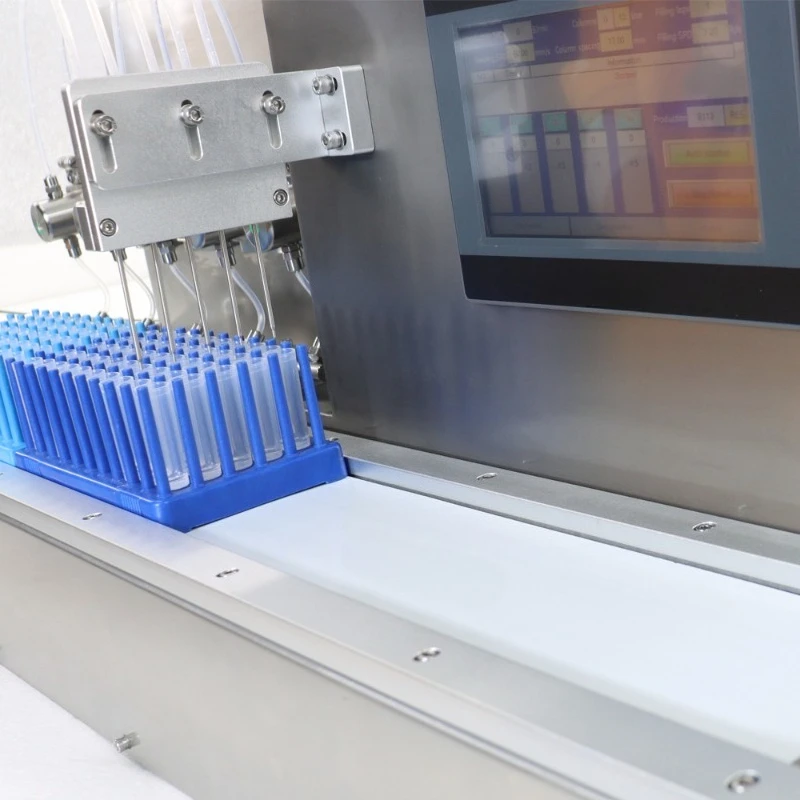 Perfume Essential Oil Liquid Filling Machine for Beverage Glass Bottles PLC Controlled Automatic Small Capacity Filling System