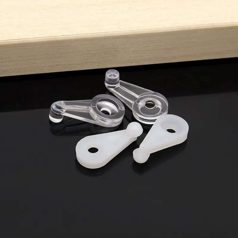 Vidro plástico Painel Retainer Clips, braçadeira Hardware, espelho com parafusos, 10pcs