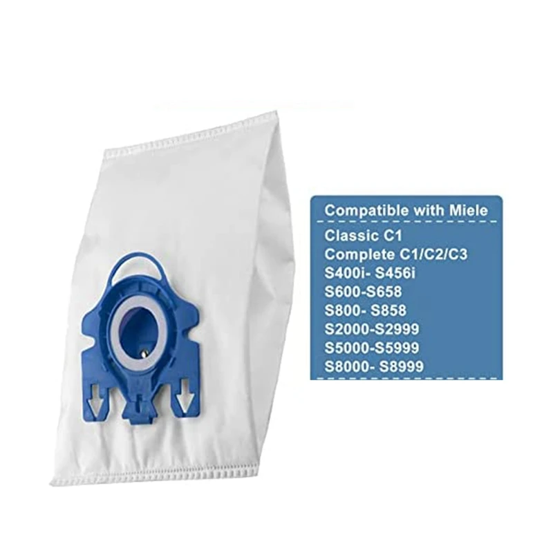 Vacuum Cleaner Bags Set Accessories For Miele GN Classic C1 Complete C1 Complete C2 S227 S240 S270 S400 S2 S5 S8 Series