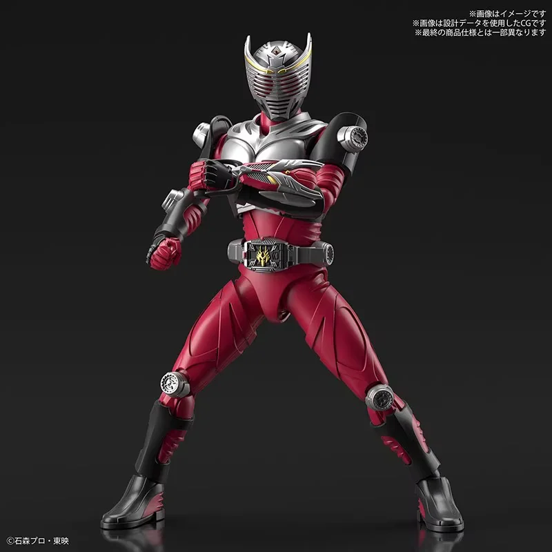 Bandai Original Figure-rise Standard Masked Kamen Rider RYUKI Anime Model Kit RYUGA Action Figure Assembly Toys Gifts for Kids