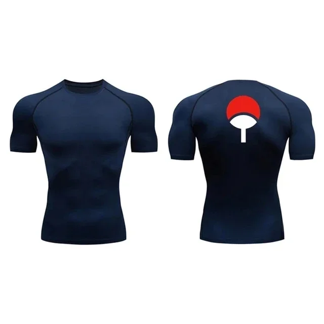 Fitness Sportswear Compression T Shirt Fitness Sport Running Tight Ping Pong Paddle Print Gym TShirts Athletic Summer Tops Tee