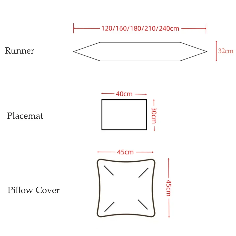 Embroidery Velvet Table Runner 32*120/160/180/210/240cm High Quality Thick Luxury Table Runners Placemat Diningroom Table Decor