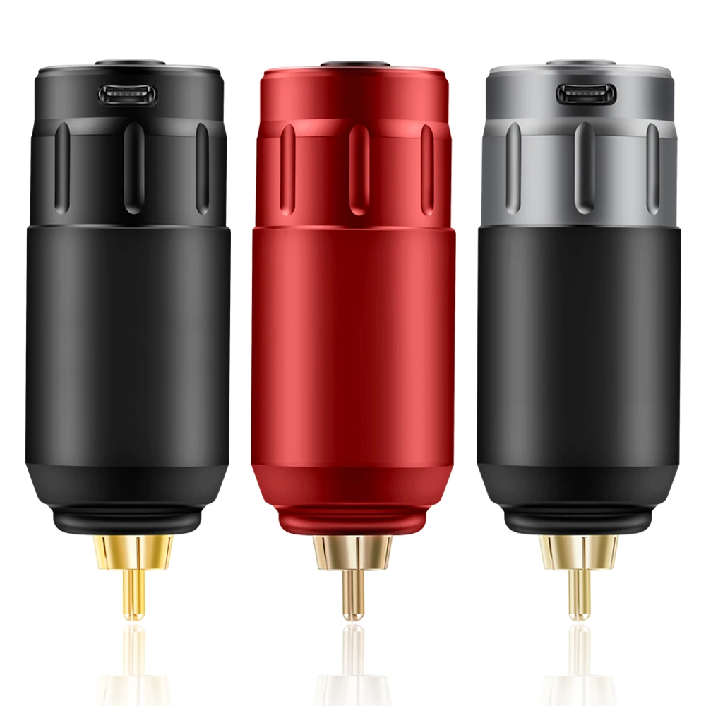 

Wireless Tattoo Power Supply Tattoo Battery Bank Rechargeable RCA/DC Connector Tatoo Power Bank For Rotary Tattoo Machine Pen