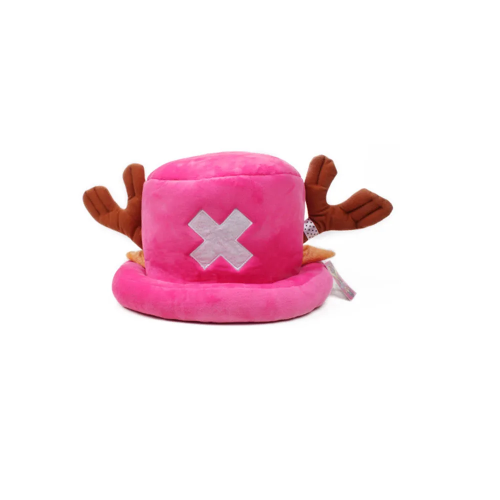 Kawaii Chopper Hüte One Piece Anime Plüsch Hut Warme Winter Kappe Cosplay Requisiten für Frau Mann Geschenke Mode Zubehör