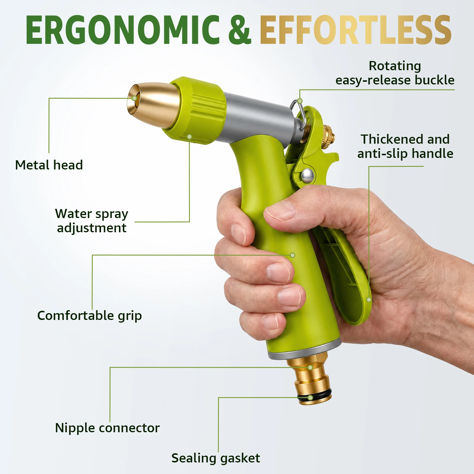 Garden Hose Nozzle Practical H - огляд і ціна Kids Outdoor Water Sprinkler