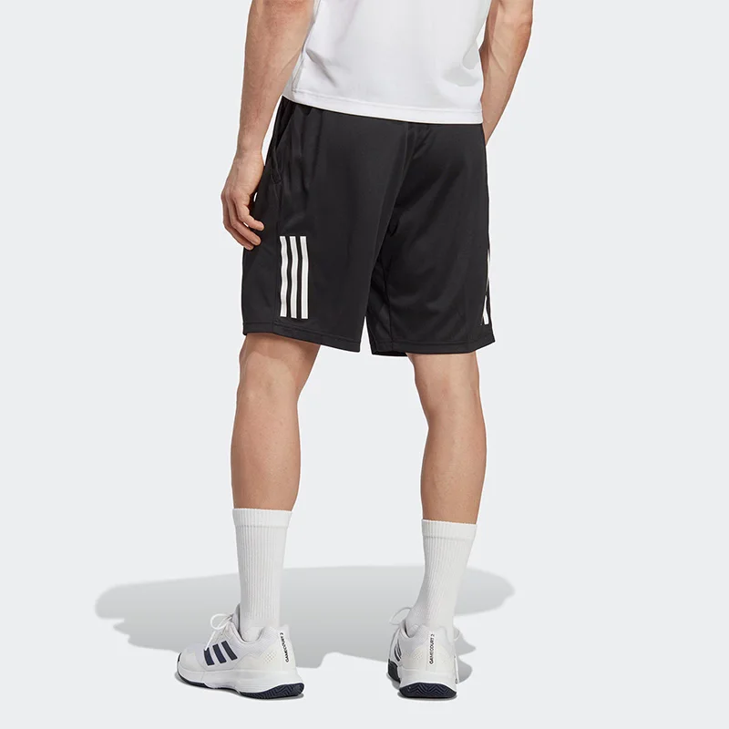 2026 Sport Adidas HR8726 Mens Training Shorts Mid Rise Elastic Waist Side Pockets Comfortable Black Casual Shorts