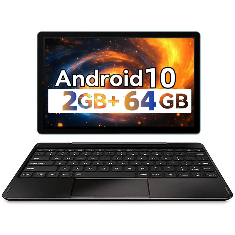 

Android 10.0 RCT6716 Планшетный ПК 11,6 ДЮЙМА 2 ГБ ОЗУ 64 ГБ ПЗУ MT8167 Док-клавиатура для планшетного ПК 768 x 1368 IPS WIFI Четырехъядерный процессор