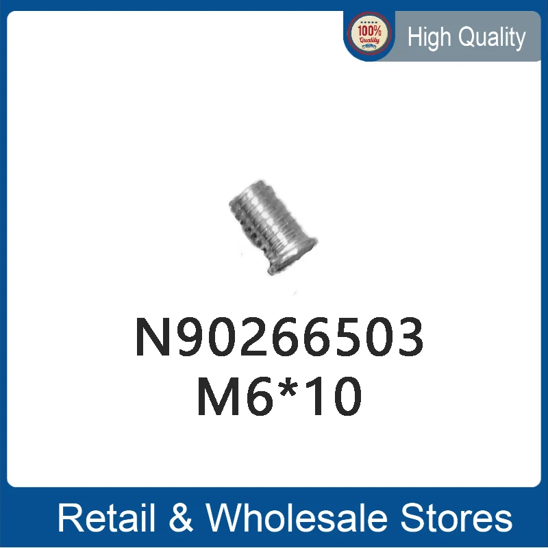 

1pcs N90266503 M6*10 Car screws bolts FOR VW N 902 665 03 6*10 6X10 6*10mm 6X10mm M6X10 M6*10mm M6X10mm