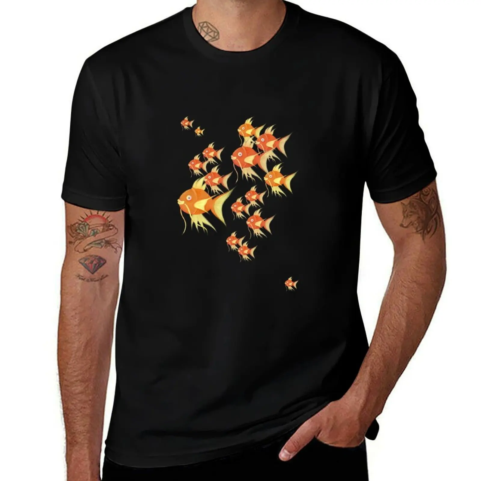 

Bunch of magicarp~ Sticker T-Shirt t shirts designer t shirts for man graphic tees t shirt man designer T-Shirt