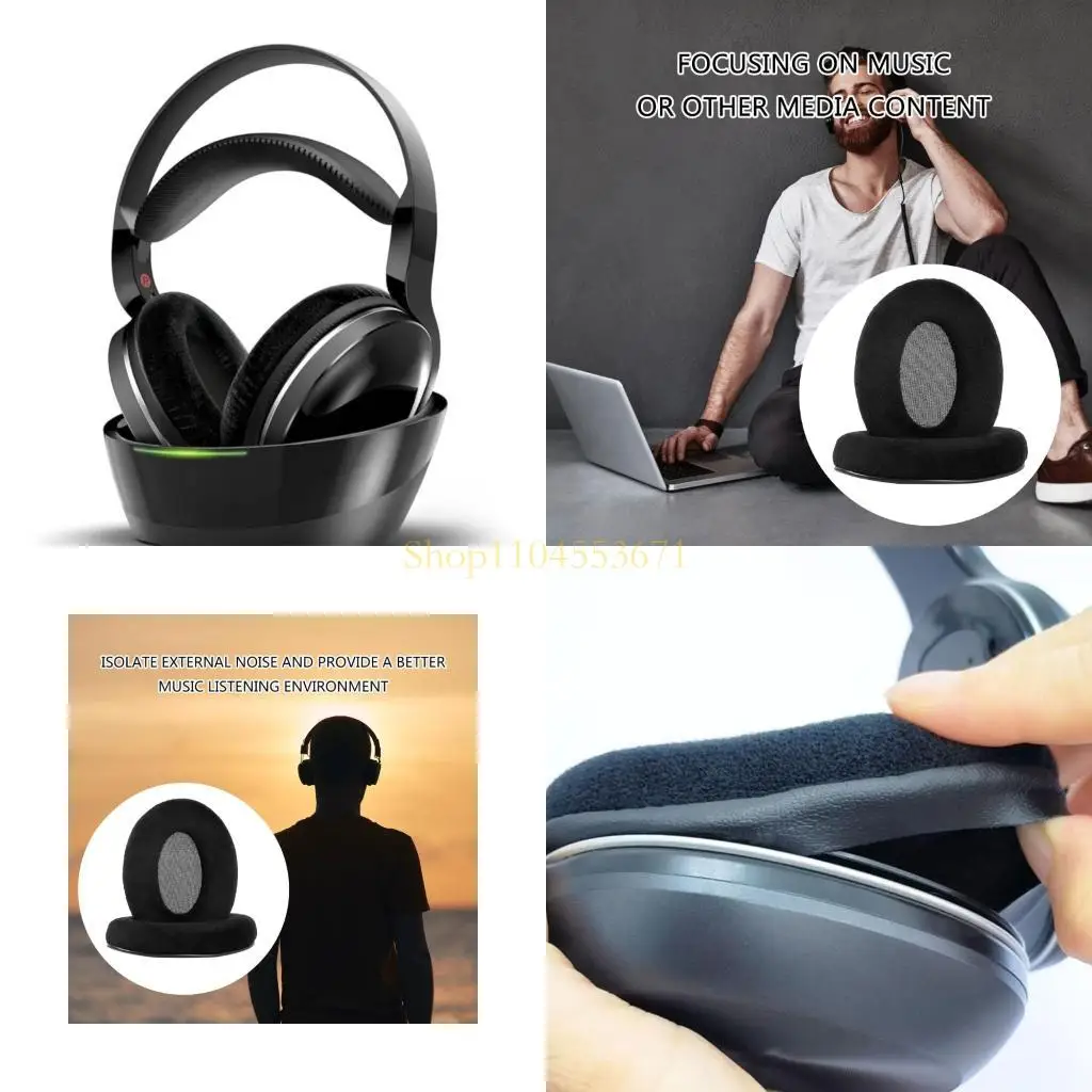 Best Seller Ventilated Nonallergenic Ear Pillow Mattresses Secure Noise Cancelling Seal Soft Suitable Extended Wear Replacement