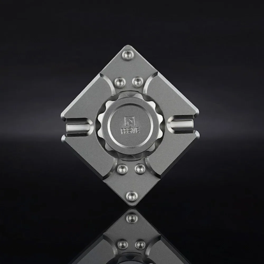 FEGVE EDC Square Fidget Spinner Giocattolo antistress Fidget Toys per adulti Design originale Multi-lama Fidget Spinner