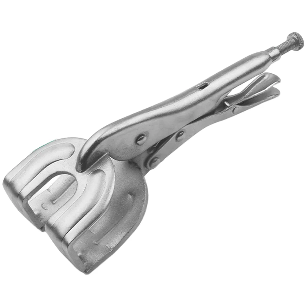 Industrial Grade Locking Clamp with Adjustable Screw for Accurate Clamping Force Management in Fabrication and Maintenance Work