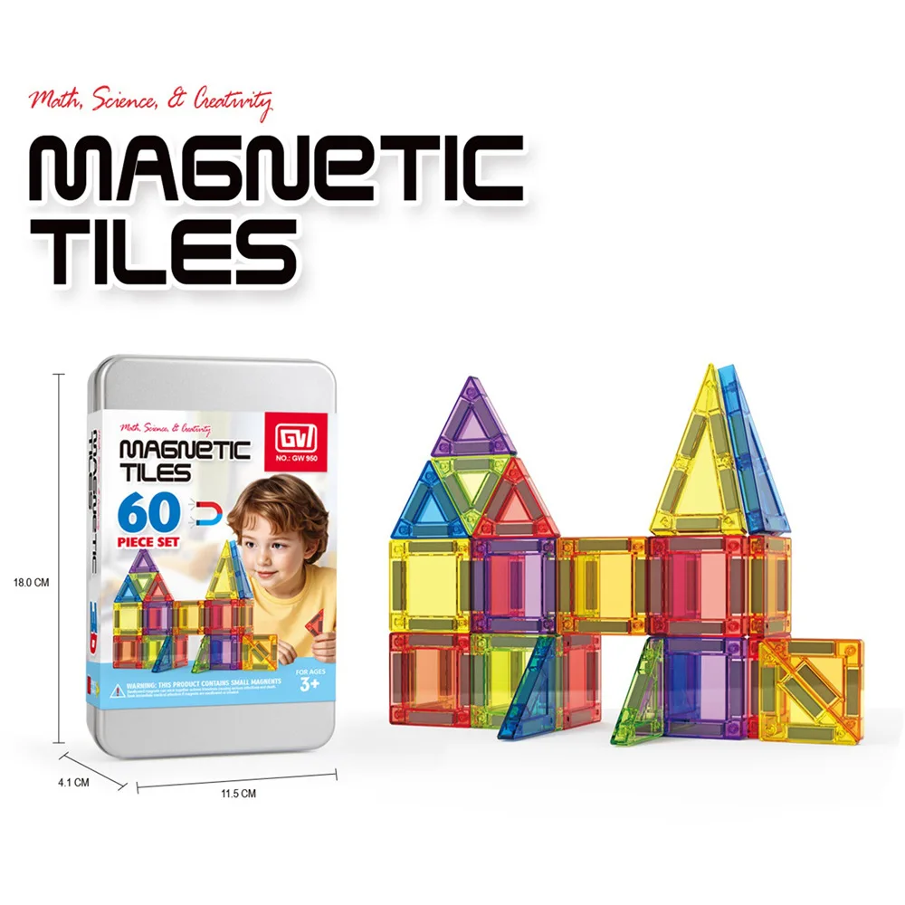 Mini Magnetische Stück Baustein Set MOC Technocal Pädagogische Montage DIY Ziegel Kind Konzentration Training Spielzeug Geschenke