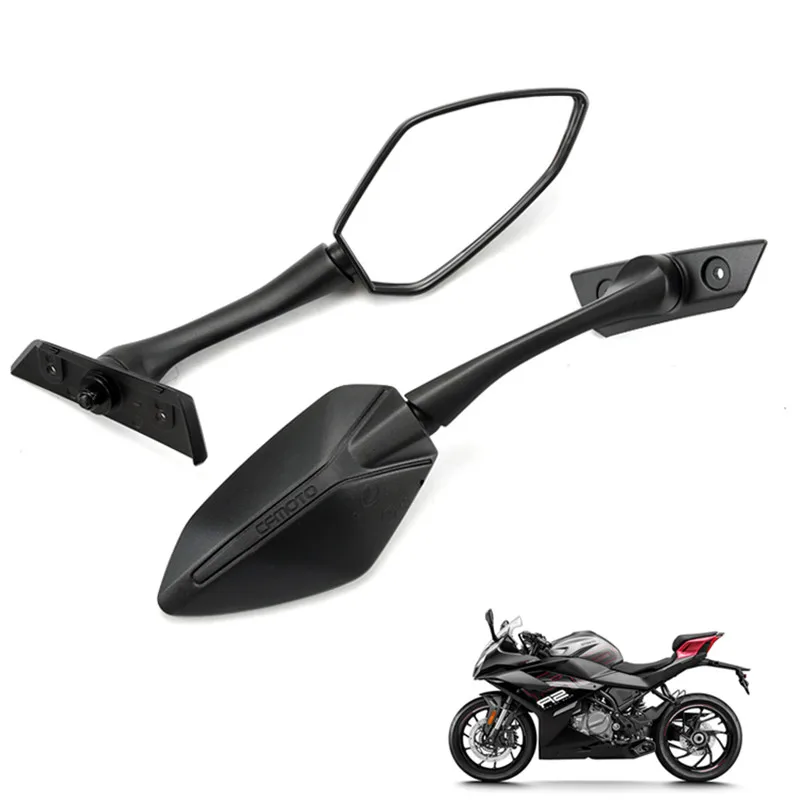 High Quality Motorcycle Rear View Mirror Brand Original Accessories Black Motorbike Mirrors for CFMOTO 250SR CF250-6A-6B-6C-6D