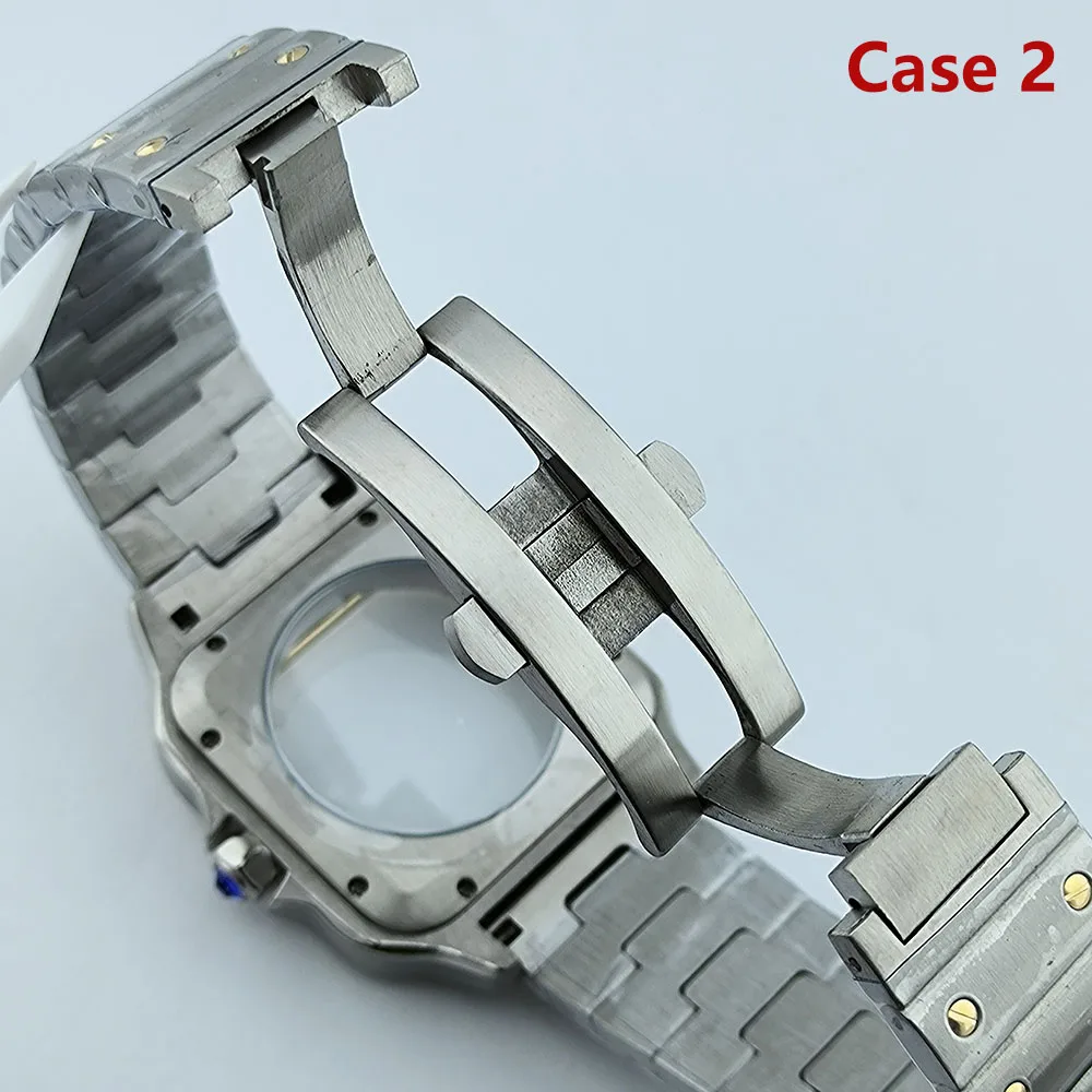 مشاهدة حالة N H35 حالة عالية الجودة مربع حالة روما الهاتفي للطي مشبك مربع حالة صالح N H35 N H36 ساعة يد تعمل بالحركة الملحقات #6