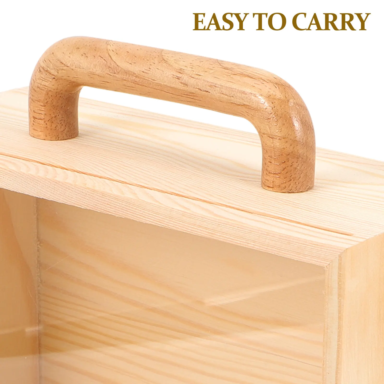 

Деревянная коробка для хранения мелочей в ретро-стиле с окном, органайзер для демонстрации ювелирных изделий, упаковка для конфет и подарков, коробка для консервированных цветов