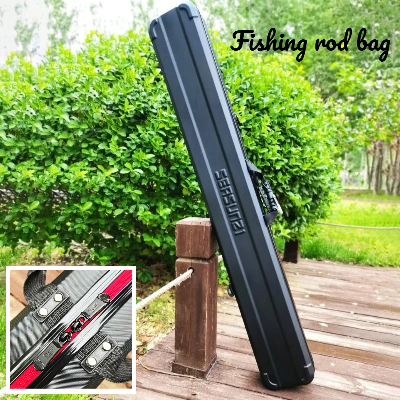 

Extended Hard-shell Lightweight Fishing Rod Bags Pressure-resistant Portable Fishing Rods Storage Bags Fish Tackle Bag Supplies