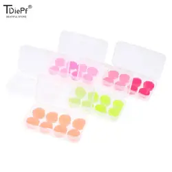Reusable Silicone Ear Plugs Sound Insulation Ear Protection Earplugs Anti-Noise Sleeping Plugs Travel Rest Quiet Noise Reduction