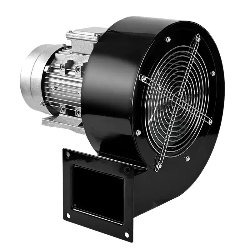 DF multi wing centrifugal fan 220V/380 blower low-noise induced draft fan with extended shaft and high temperature resistance