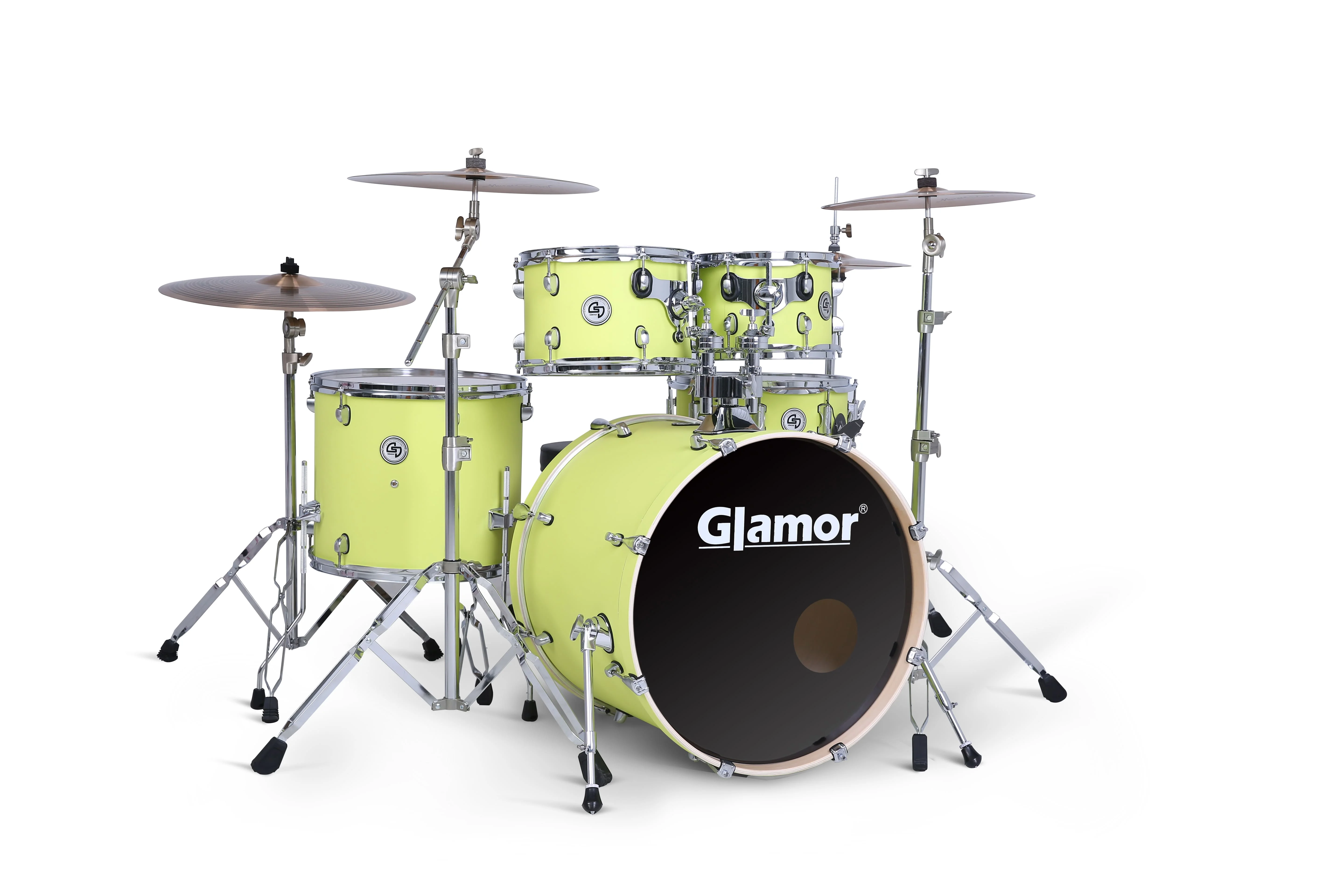 مجموعات الطبول المباشرة من المصنع Glamor للآلات الموسيقية مجموعات طبلة ملونة معكرون عالية الجودة