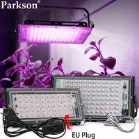 LED Grow Light EU Plug AC220V 50W 100W 150W Phyto Lamp LED Full Spectrum Floodlight Indoor Cultivation Lamp For Plant Greenhouse