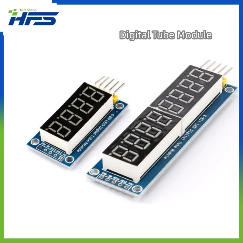 LED Display Module 7 Segment 4-bit 8-bit 0.36 Inch Anode Digital Tube Module Serial 595 Driver Board For Arduino 3.3-5V