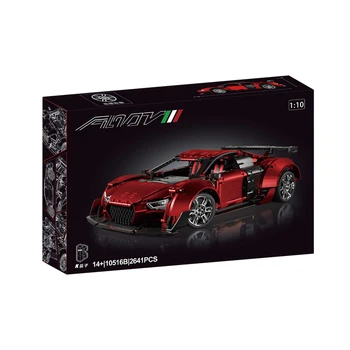 In Stock 10516B 2641pcs Technic RC Sports Car Building Blocks Model MOC Low Lying Racing Bricks Toys for Boys Christmas Gift