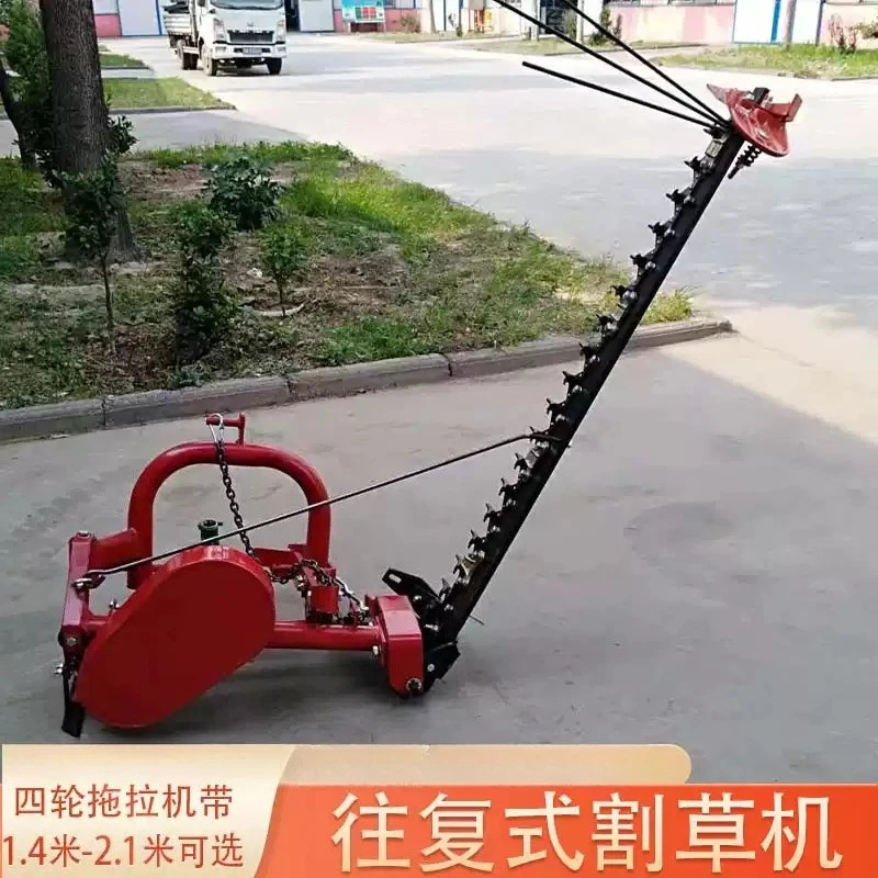 Reciprocating Lawn Mower Four-Wheel Tractor with Mowing Machine Large Grassland Pasture Pruning