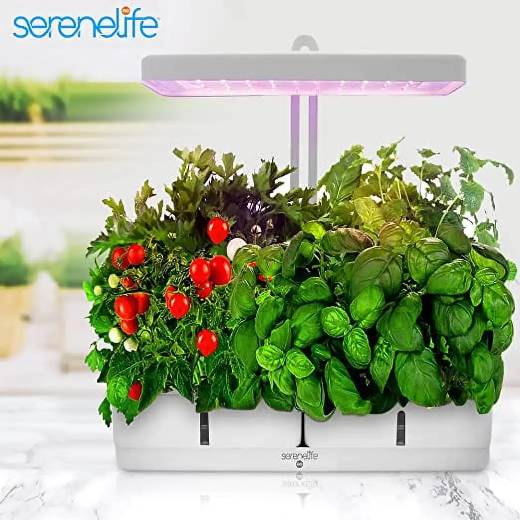 

Smart Indoor Garden - LED Grow Light with Hydroponic Boxes