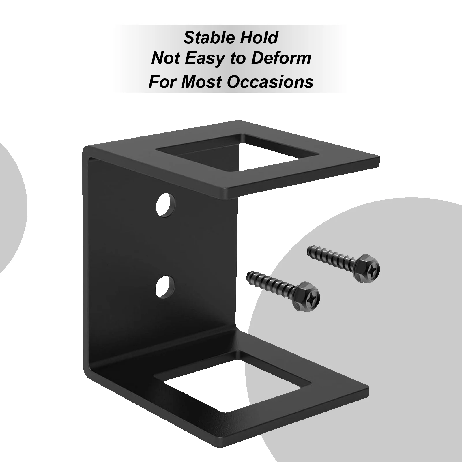 

Trailer Hook Accessories Hitch Holder Heavy-Duty Garage Bracket Metal Trailer Hitch Holder Bracket 2 Inch Hitch Mount Storage